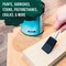 1 inch Foam Sponge Wood Handle Paint Brush Set (Full Case of 600) - Lightweight, durable and great for Acrylics, Stains, Varnishes, Crafts, Art
